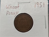 1951 Wheat Penny