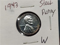 1943-W Steel Penny