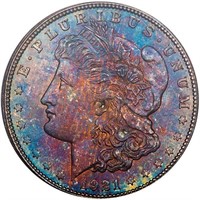 $1 1921-S MORGAN. PCGS MS64+ CAC