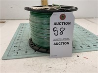 Brand New Roll of 12 Gauge Green Electrical Wire