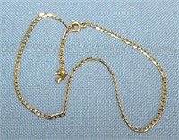 10k 2.2g Gold Bracelet 6"