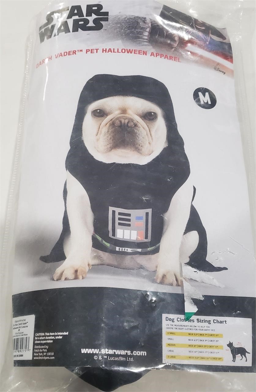 Star Wars Darth Vader Dog Coat