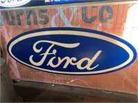 Ford Dealership Perspex Sign 1800x740 inc Back