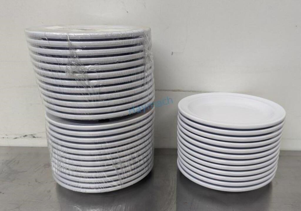 AS NEW MELAMINE 5.5" ROUND PLATE DP-505 *BID/ITEM