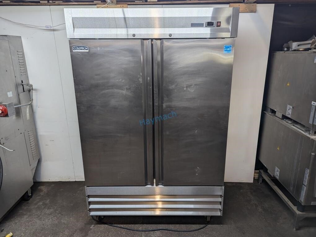 COLDTECH S/S FREEZER CRF 466-2, RACKS NOT INC.