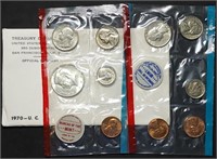 1970 US Double Mint Set w/ Silver Kennedy Half