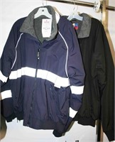 (2) Game Sportswear Fleece Lined Jackets
