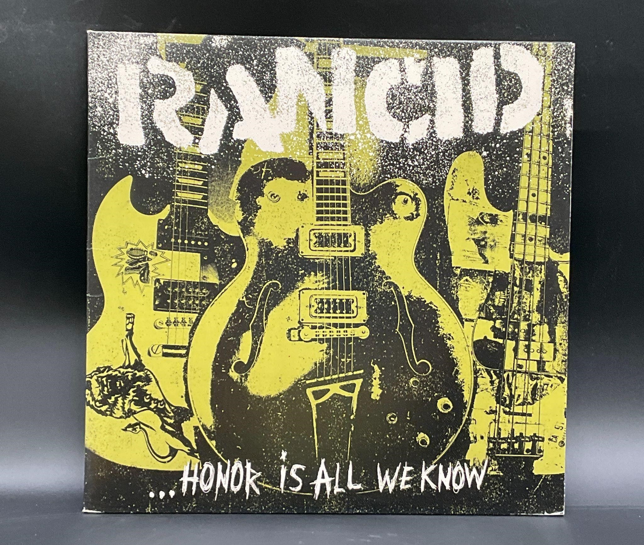 2014 Rancid "Honor Is All We Know" Limited Ed LP