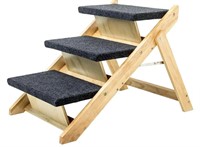Wood Pet Stairs/Pet Steps - Foldable