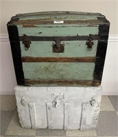 2 Antique Trunks