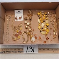 Yellow Jewelry Lot