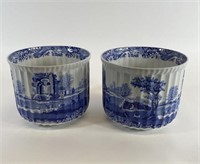 SPODE ITALIAN CACHE POTS