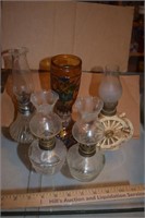 Lot of Small Oil Lamps