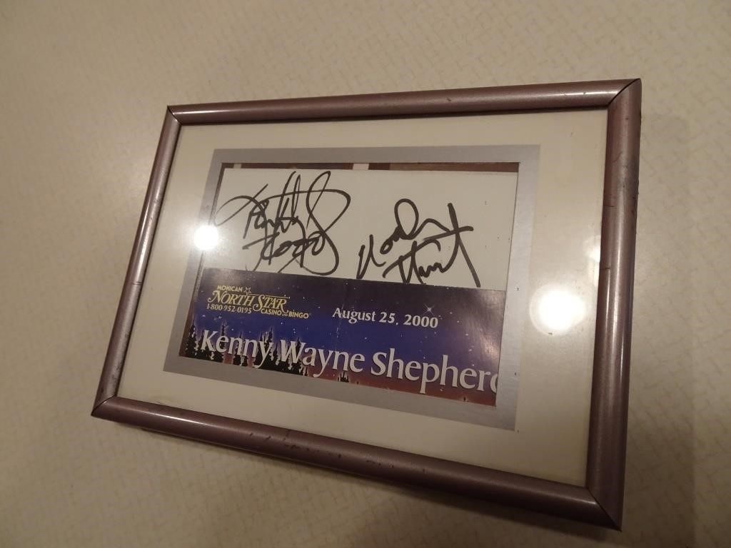 Kenny Wayne Shepherd Autograph - Not