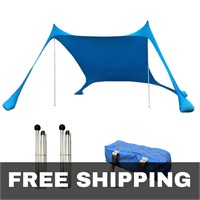 NEW Portable Windproof Beach Tent Canopy Shelter