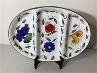 Vintage Ganz Bella Casa Large Serving Platter