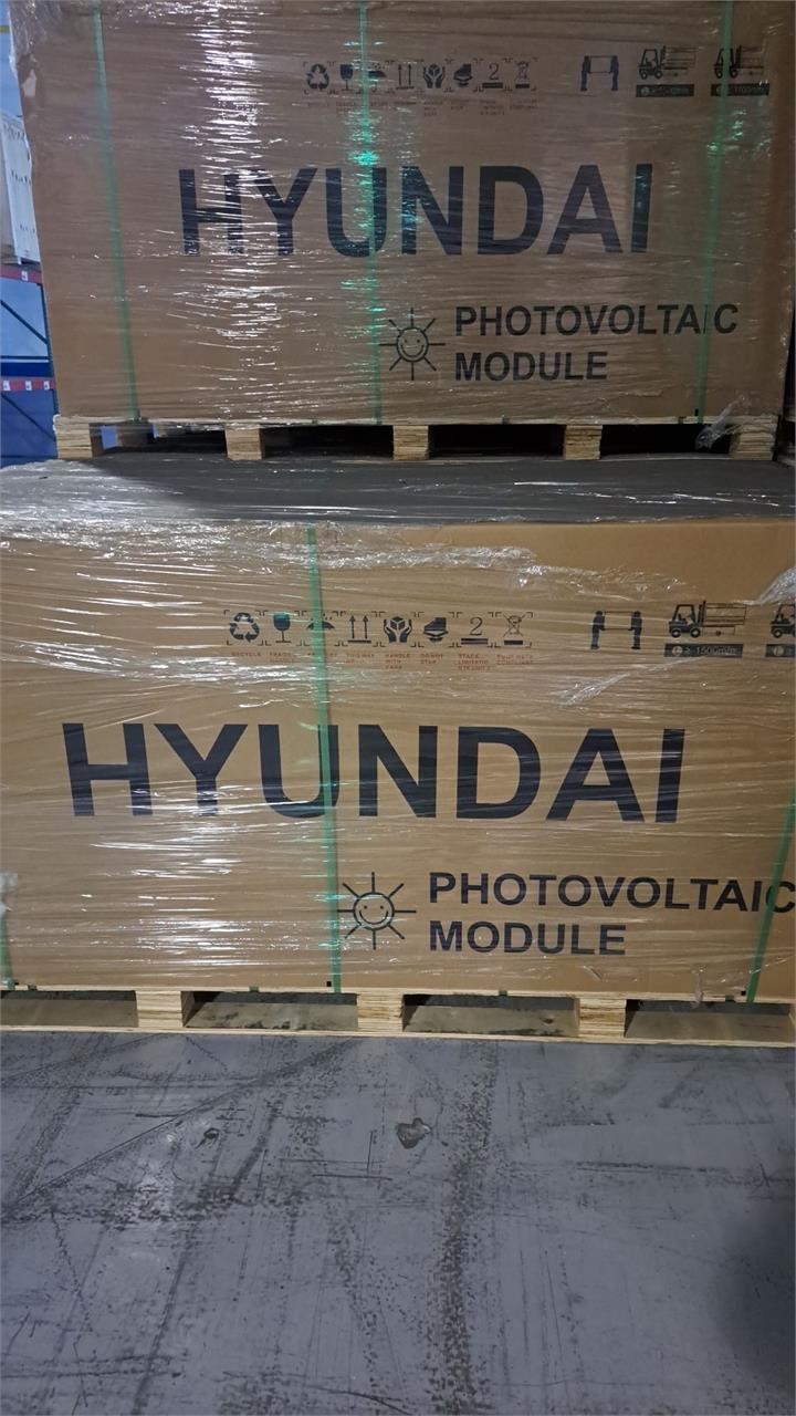 Hyundai Bi-Facial Modules 390W HiS-S390GI  Surplus April