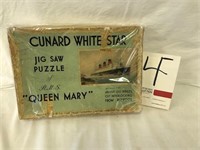 Cunard White Star Jigsaw Puzzle of R.M.S “Queen M
