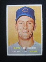 1957 TOPPS #351 DAVE HILLMAN SCARCE SP