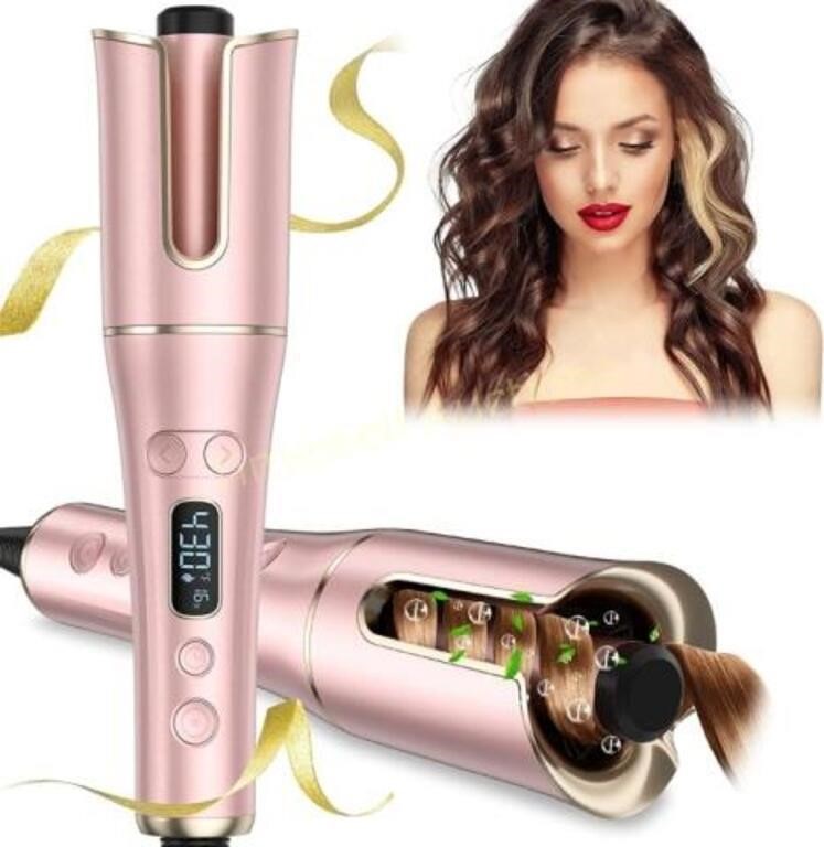 Automatic Curling Iron  Auto Hair Curler Gold