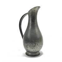 Vintage Pewter Vase Marked Hong Kong