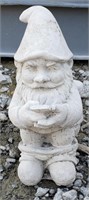 (II) Gnome on Toliet w/Phone Garden Statue 10"