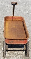 (I) Wagon Red 15.5" x 34"