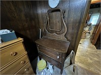 Antique Wooden Wash Stand