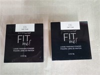 2 new Maybelline loose finishing powder fair