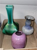 3 PC ASSTD BUD VASES