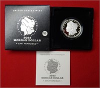 2023 S Morgan Silver Dollar - COA/Box
