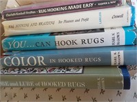Hooked rug books UPSTAIRS BEDROOM 4