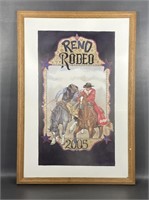 Framed Signed Reno Rodeo 2005 Print 422/500