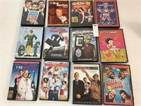 12 ASSORTED DVD'S