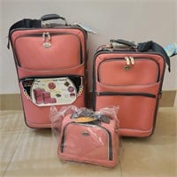 TCL 3-pc Expandable "Eva" Tavel Suitcase Set