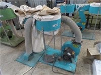 2 Single Bag Dust Extraction Systems, 1 Motor 240V