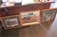 Lot of 3 Framed Prints