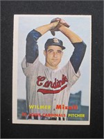 1957 TOPPS #113 WILMER MIZELL CARDINALS