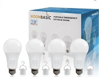 WoonBasic Portable emergency LED bulb 500k pack