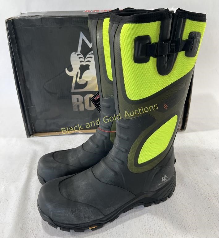 New Men’s 11 ROCKY ‘XRB’ Steel Toe Waterproof Boot