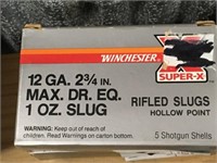 10 Rounds of 12ga. Slugs