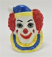 Inarco clown head vase 5 1/2"