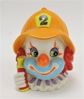 Inarco clown head vase 5 1/2"