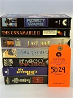 Lot of 1990's VHS Rare Screeners, Action/Thriller/