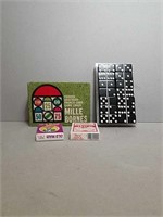 Vintage Dominoes and Cards.
