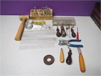 Leather Working Tool Lot