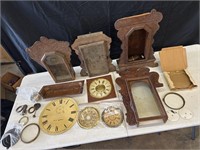 Vintage Clock Pieces