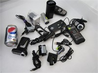 Plusieurs appareils électroniques (caméras,
