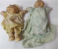 2 Cabbage Patch Kids Dolls