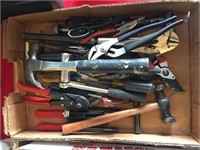 Large Tray Lot of Tools